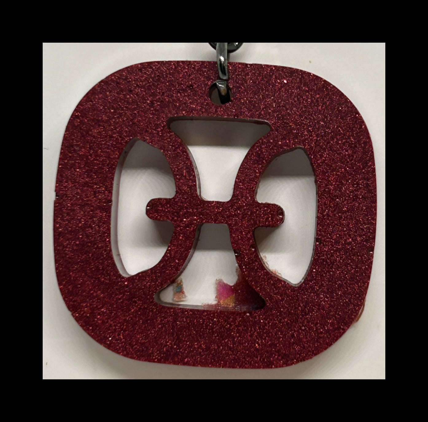 Old wine resin zodiac keychains