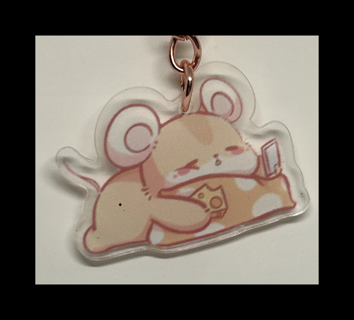 Acrylic animal keychains