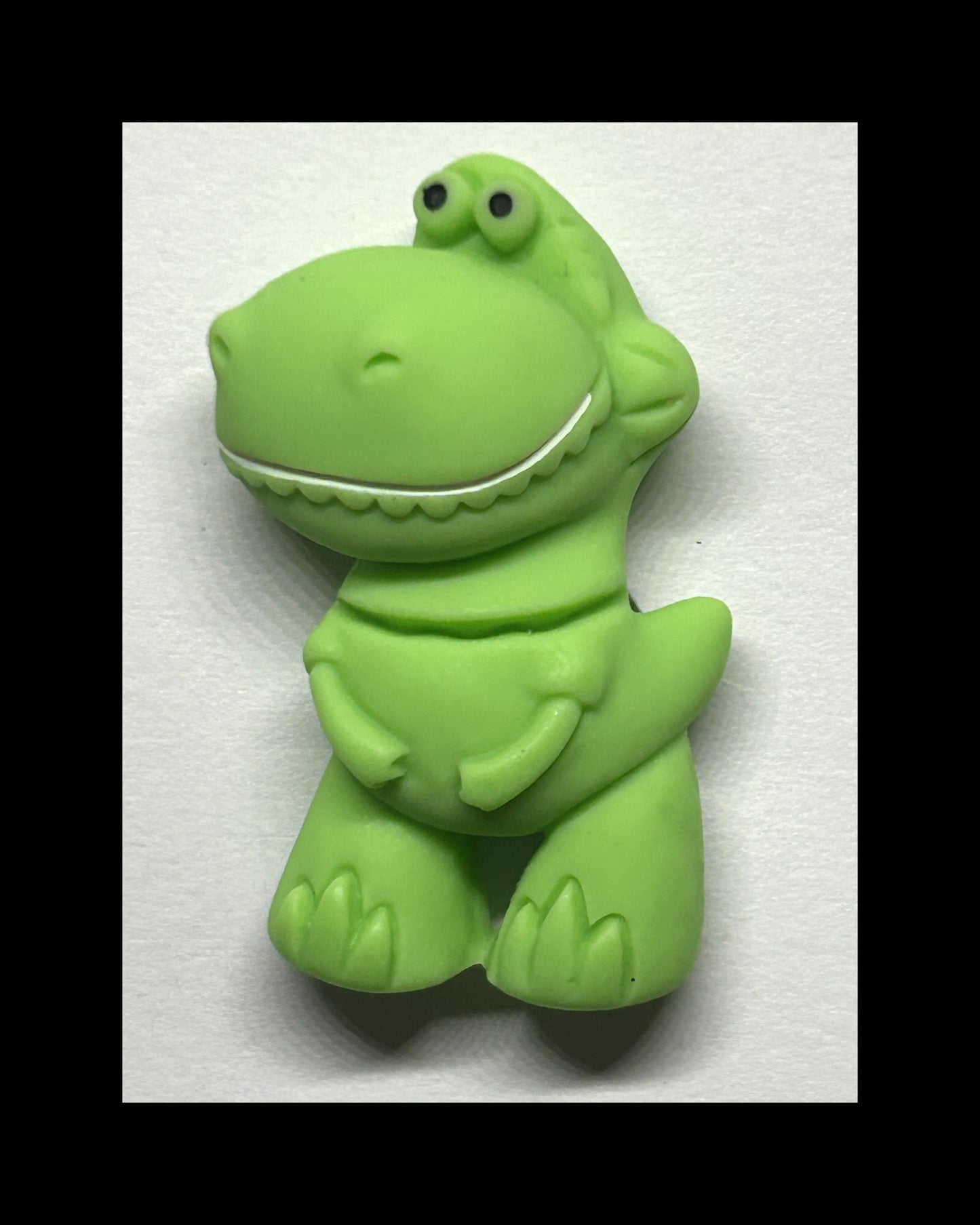Green dino pins
