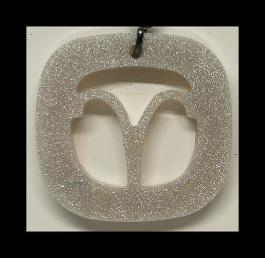 Markacite resin zodiac Keychains