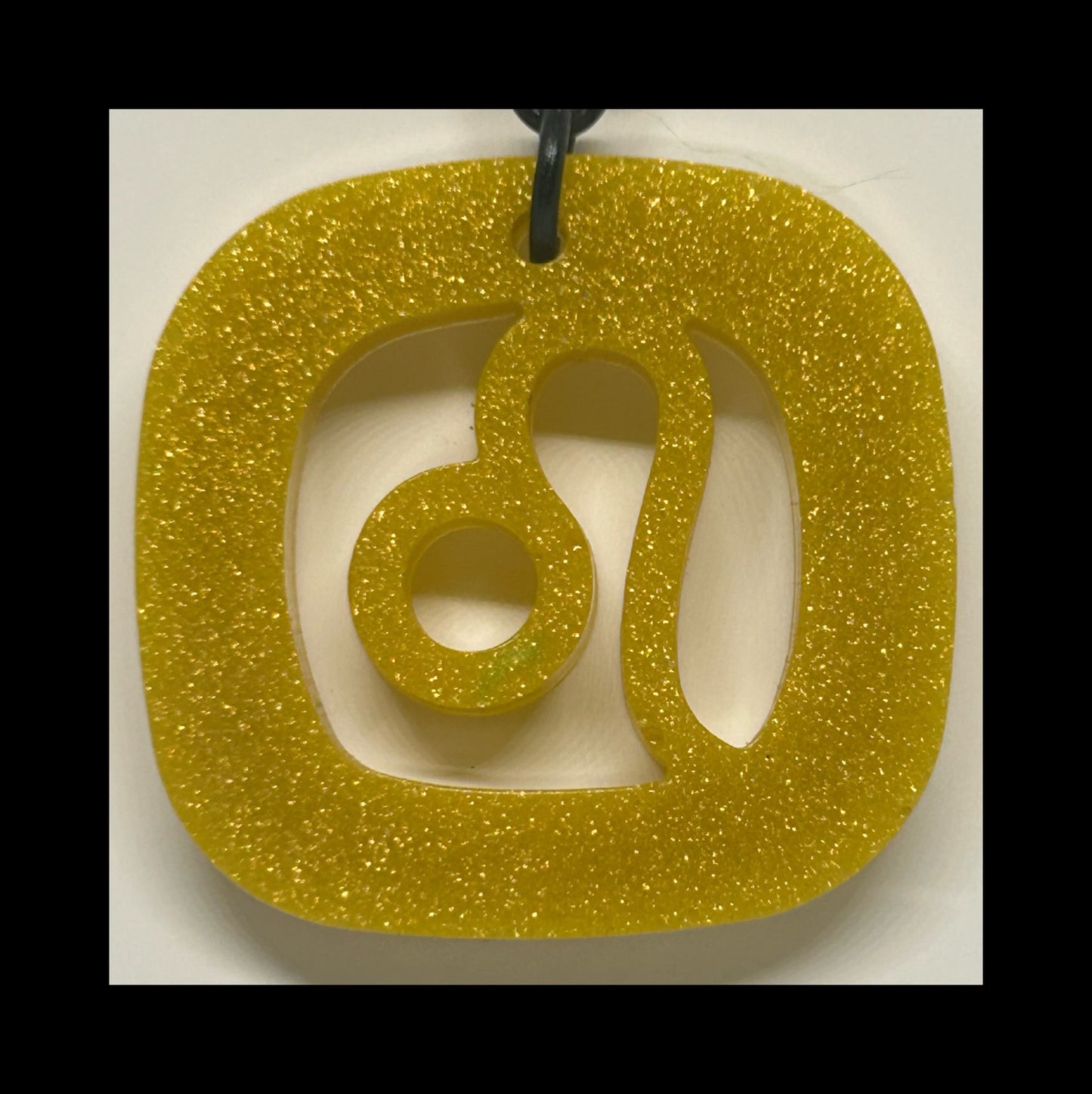 Sunlight resin zodiac keychains