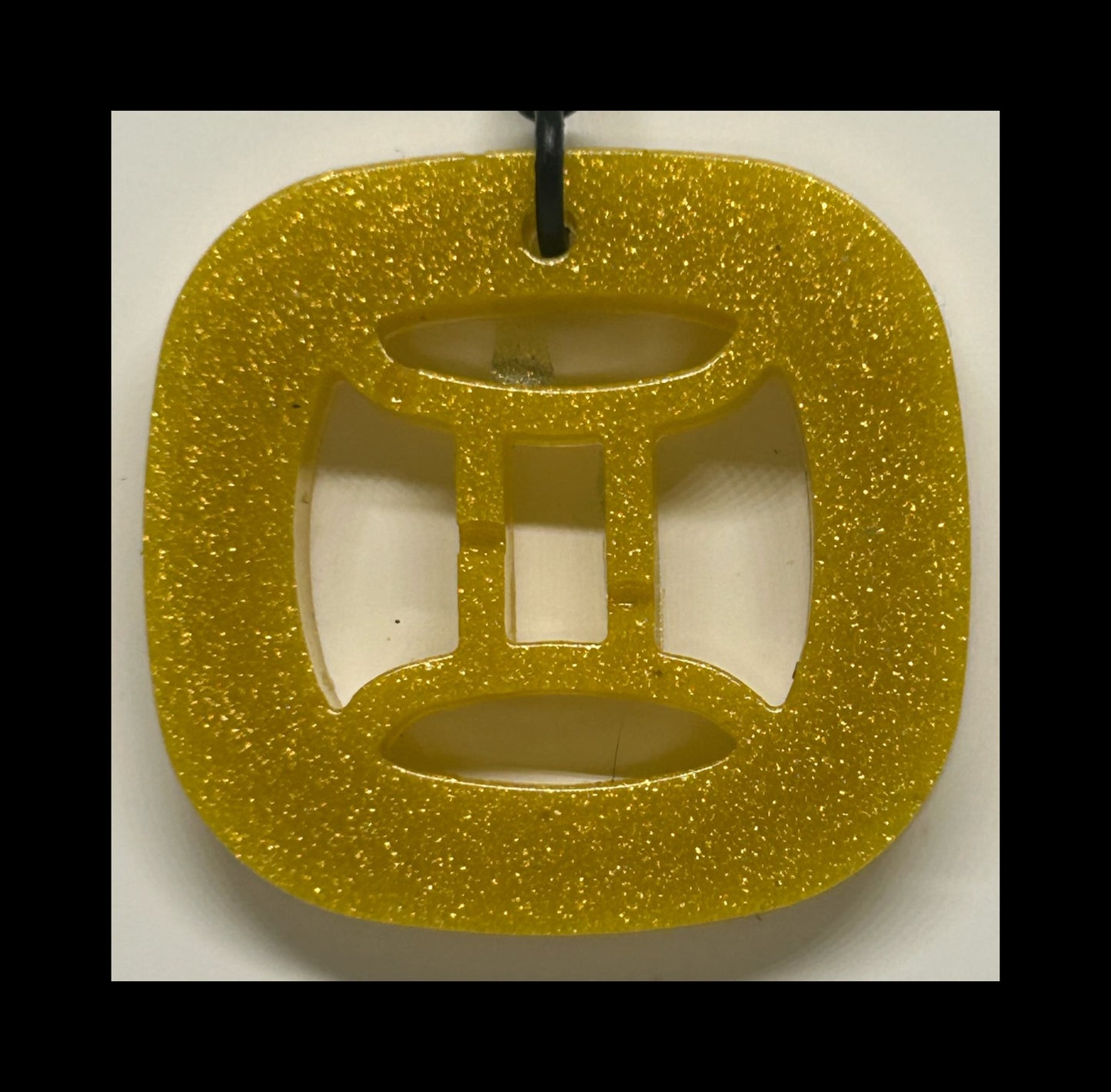 Sunlight resin zodiac keychains