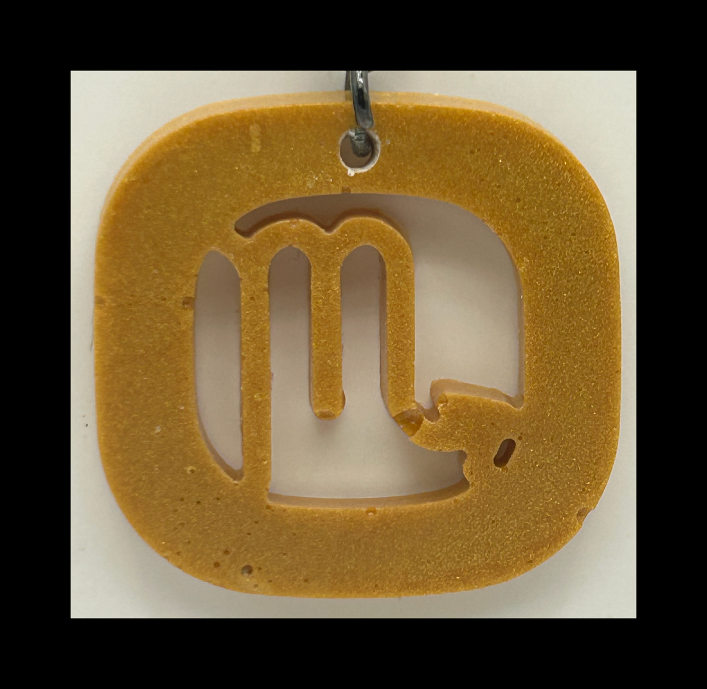 Sun kissed resin zodiac Keychains