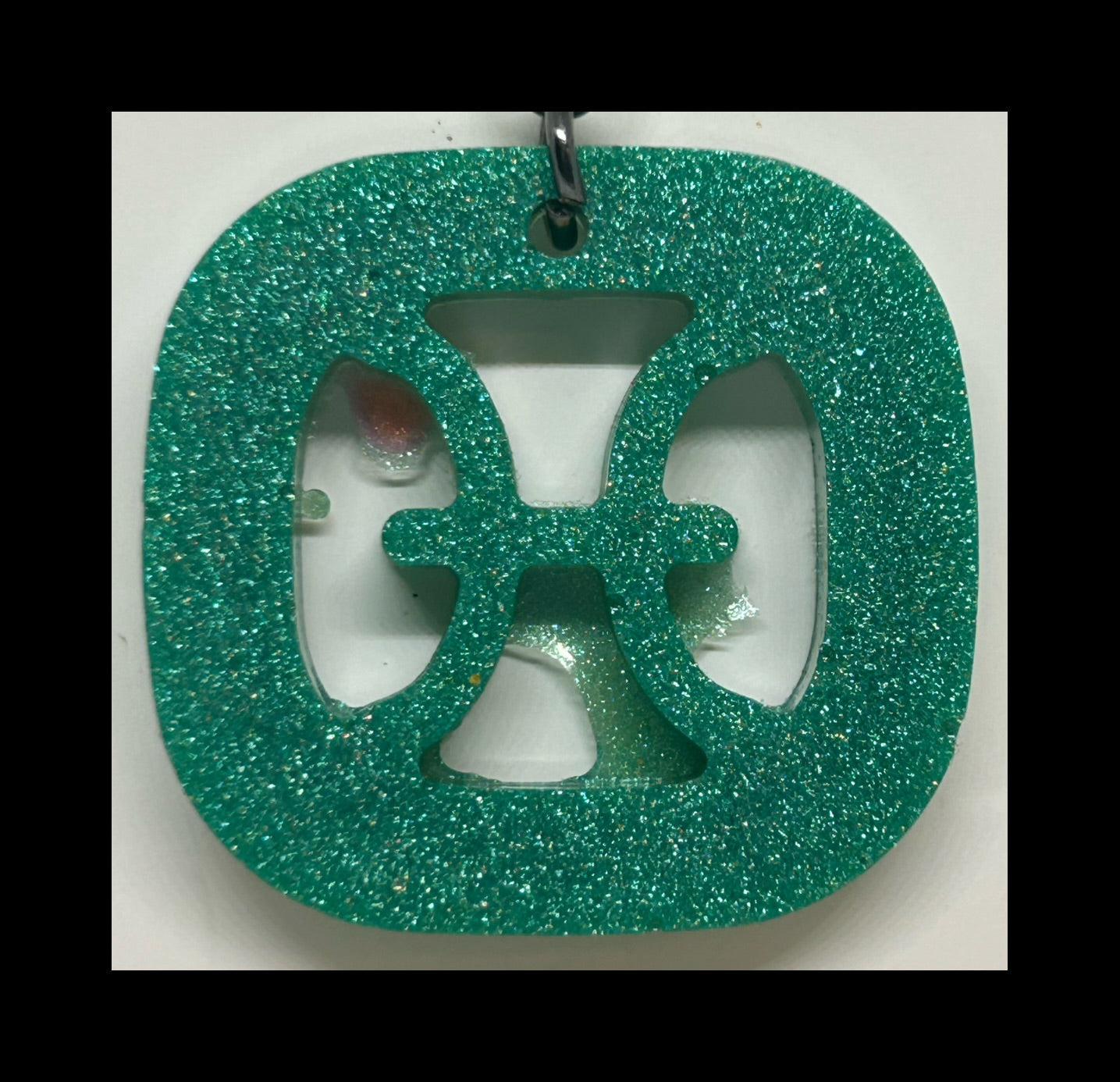 Juniper resin zodiac keychains