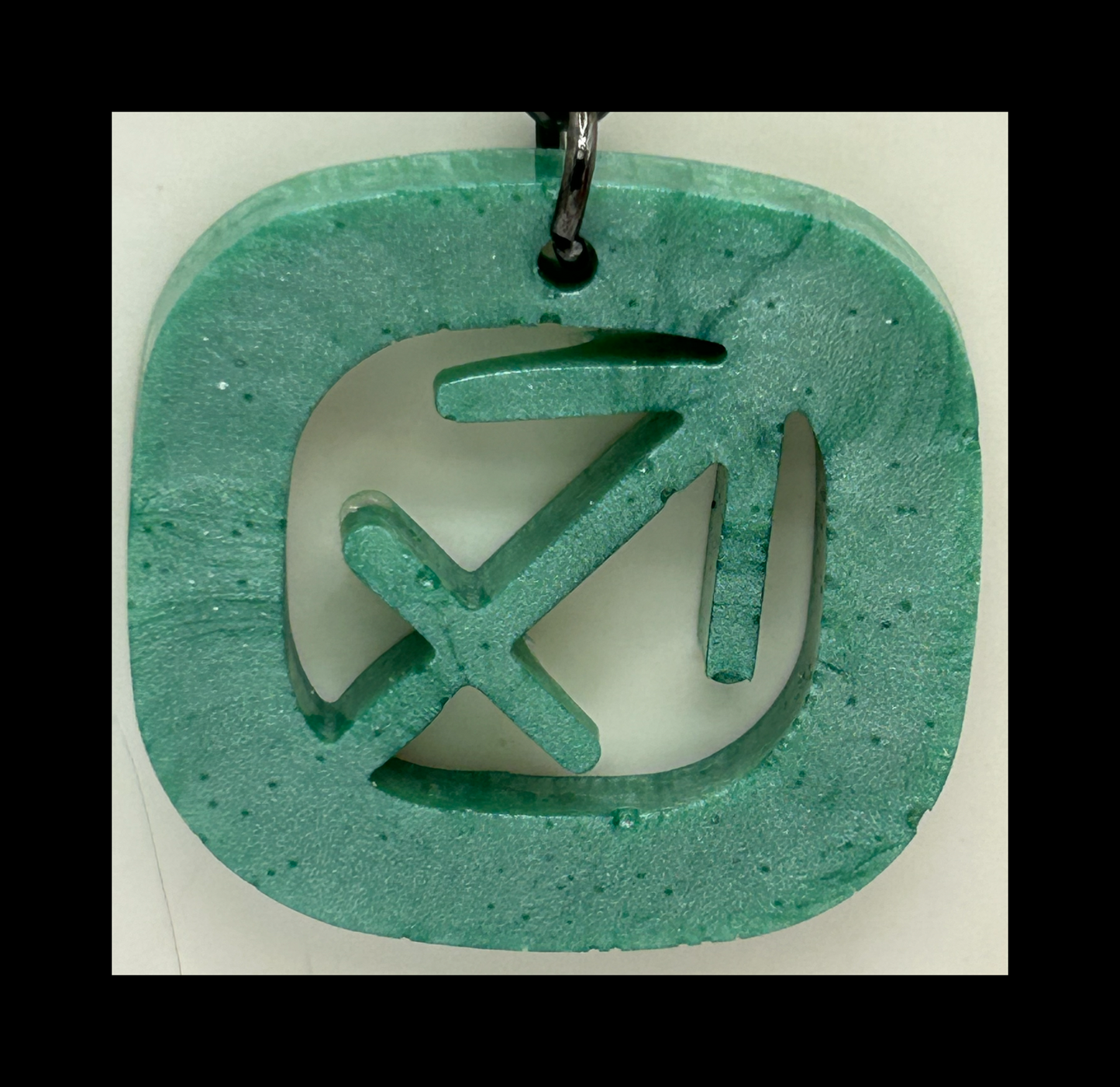 Sage resin zodiac keychains
