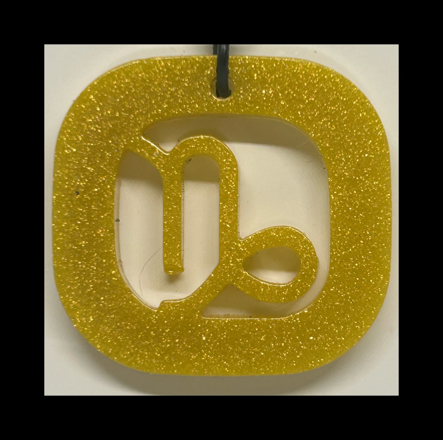 Sunlight resin zodiac keychains