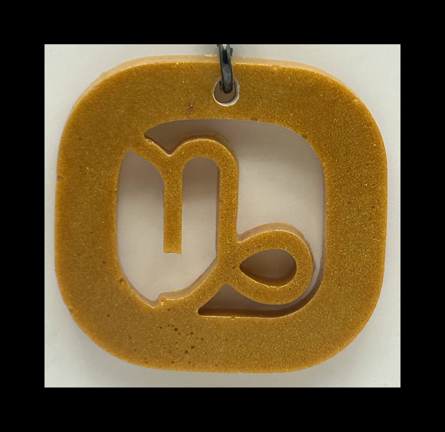 Sun kissed resin zodiac Keychains