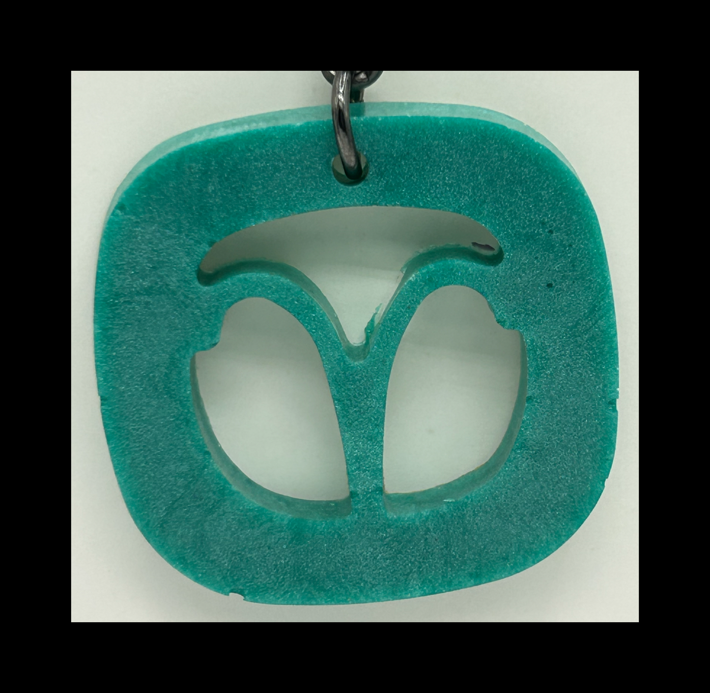 Tropical water resin zodiac Keychains