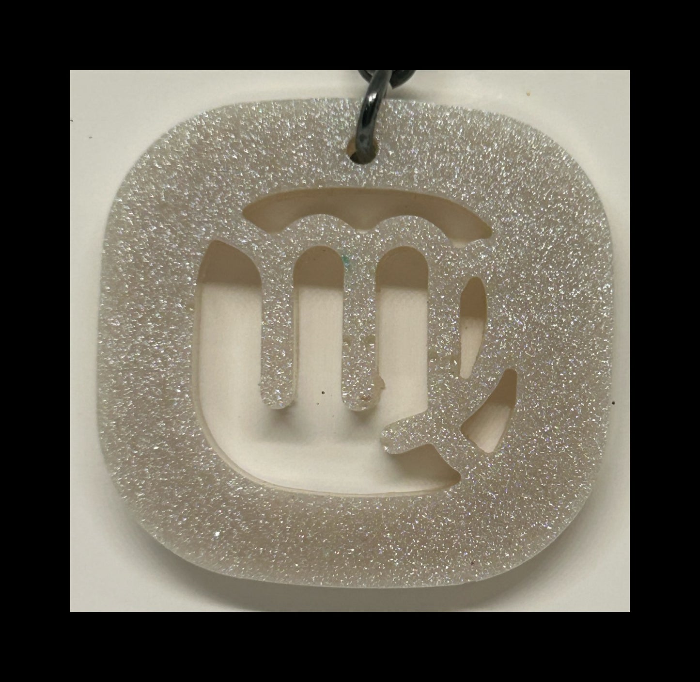 Markacite resin zodiac Keychains