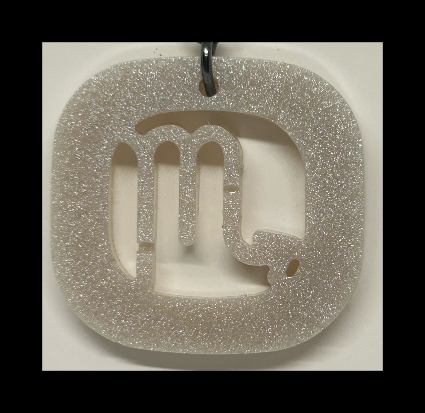 Markacite resin zodiac Keychains