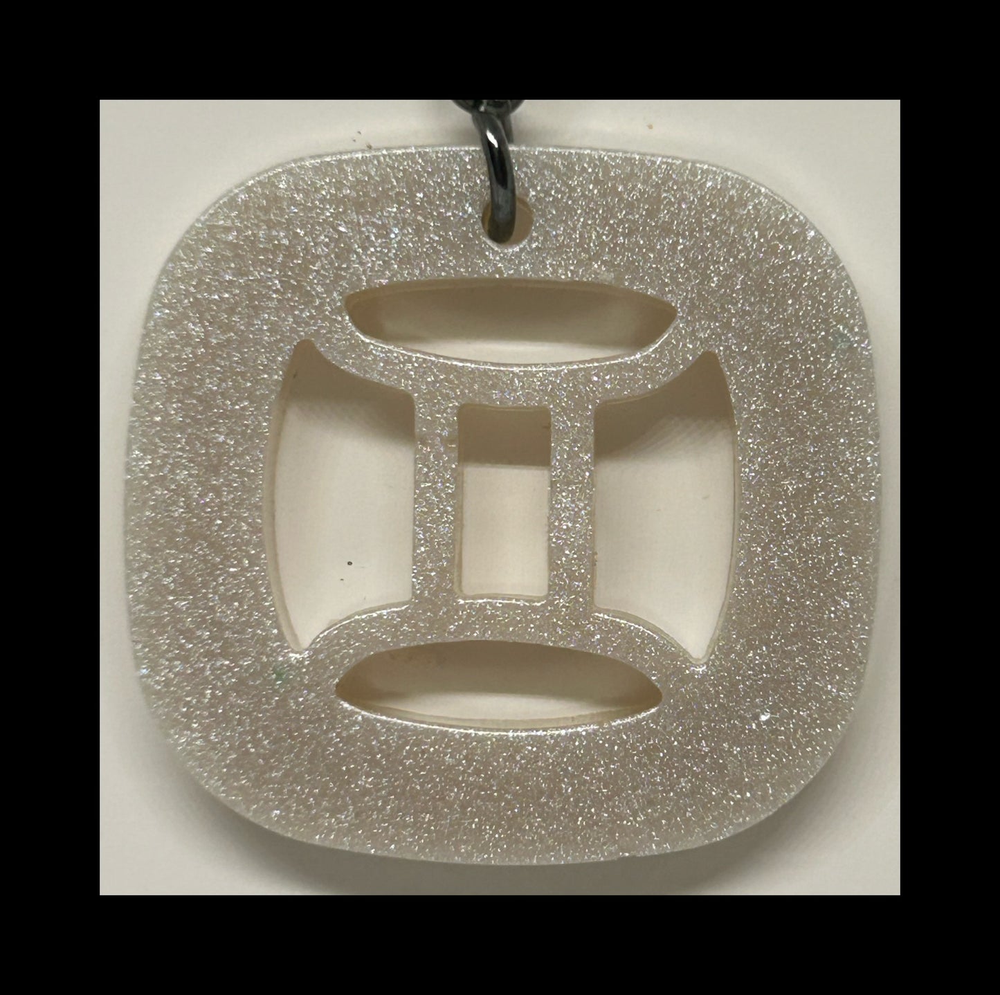 Markacite resin zodiac Keychains