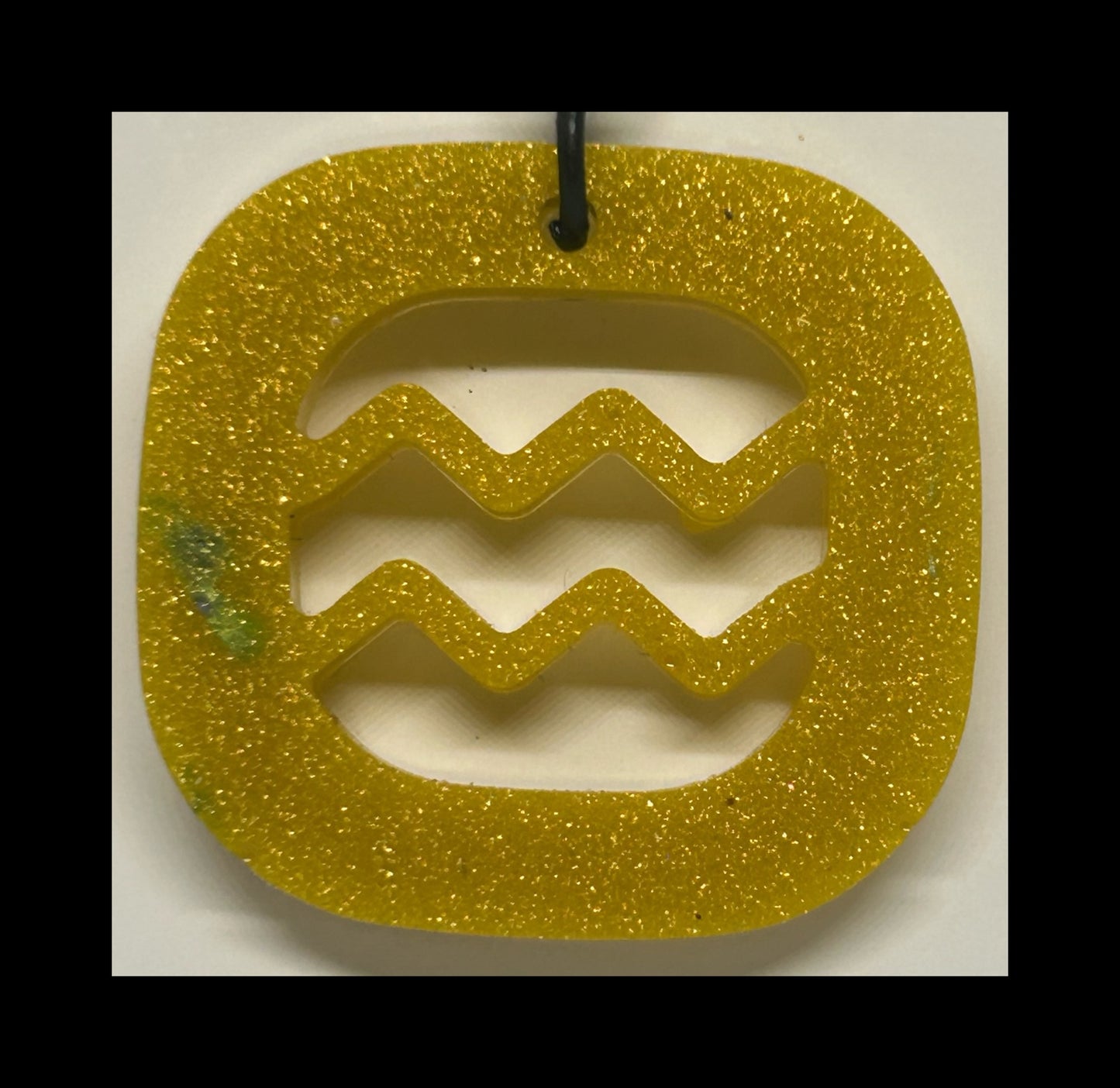 Sunlight resin zodiac keychains
