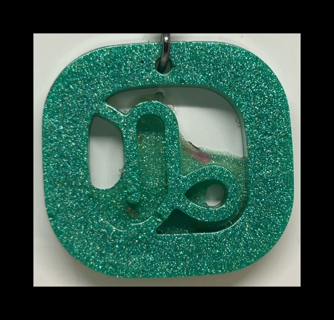 Juniper resin zodiac keychains