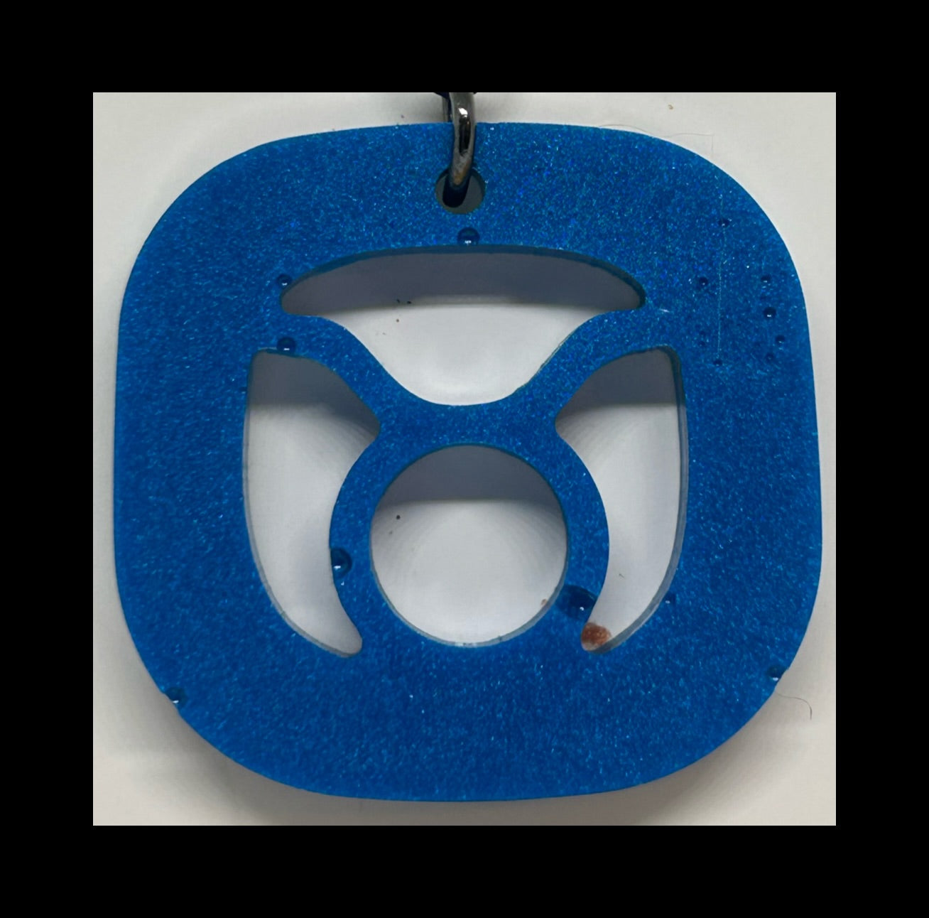Cloud dream resin zodiac keychains