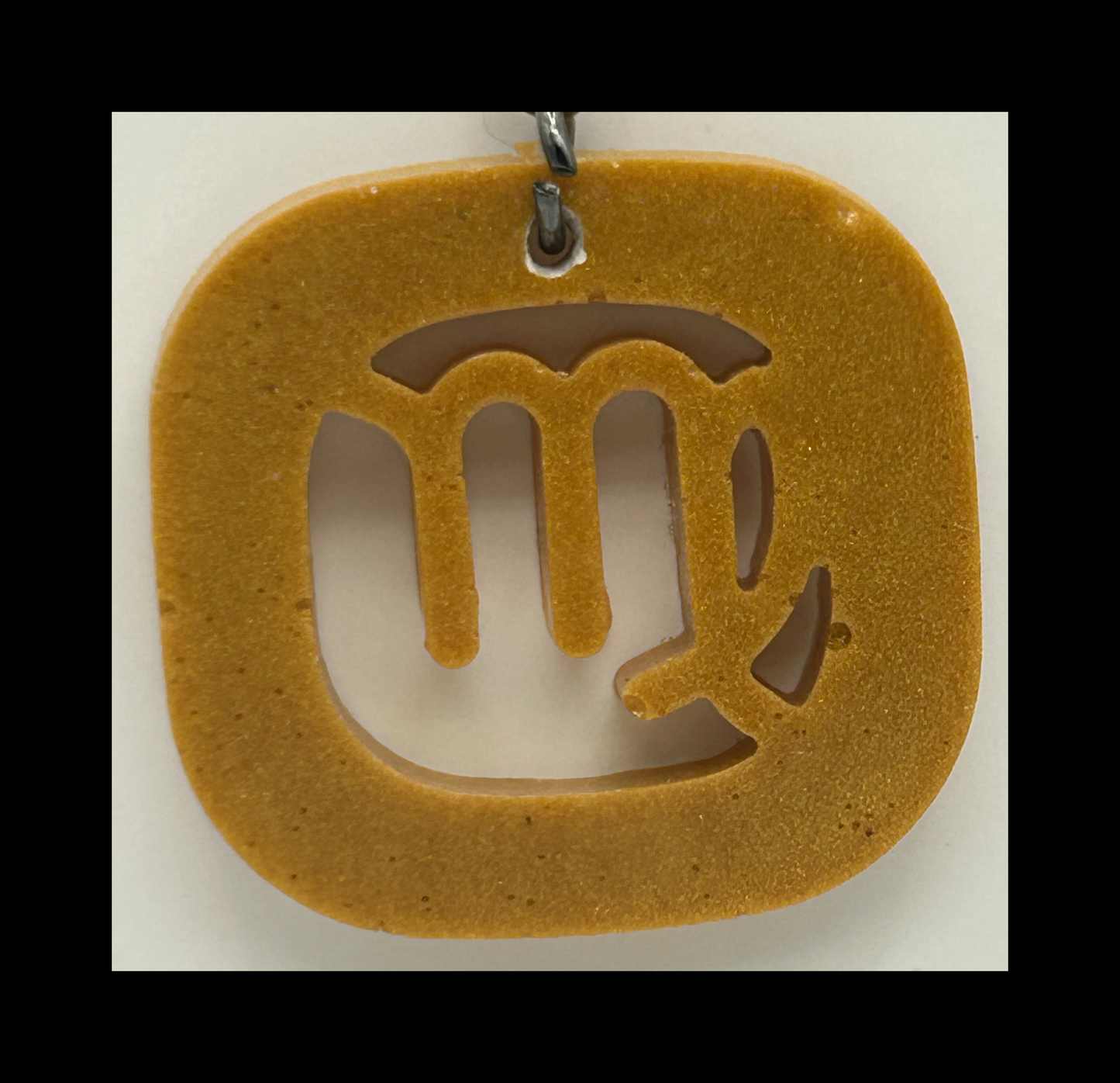 Sun kissed resin zodiac Keychains