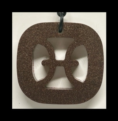 Coffee bean resin zodiac Keychains