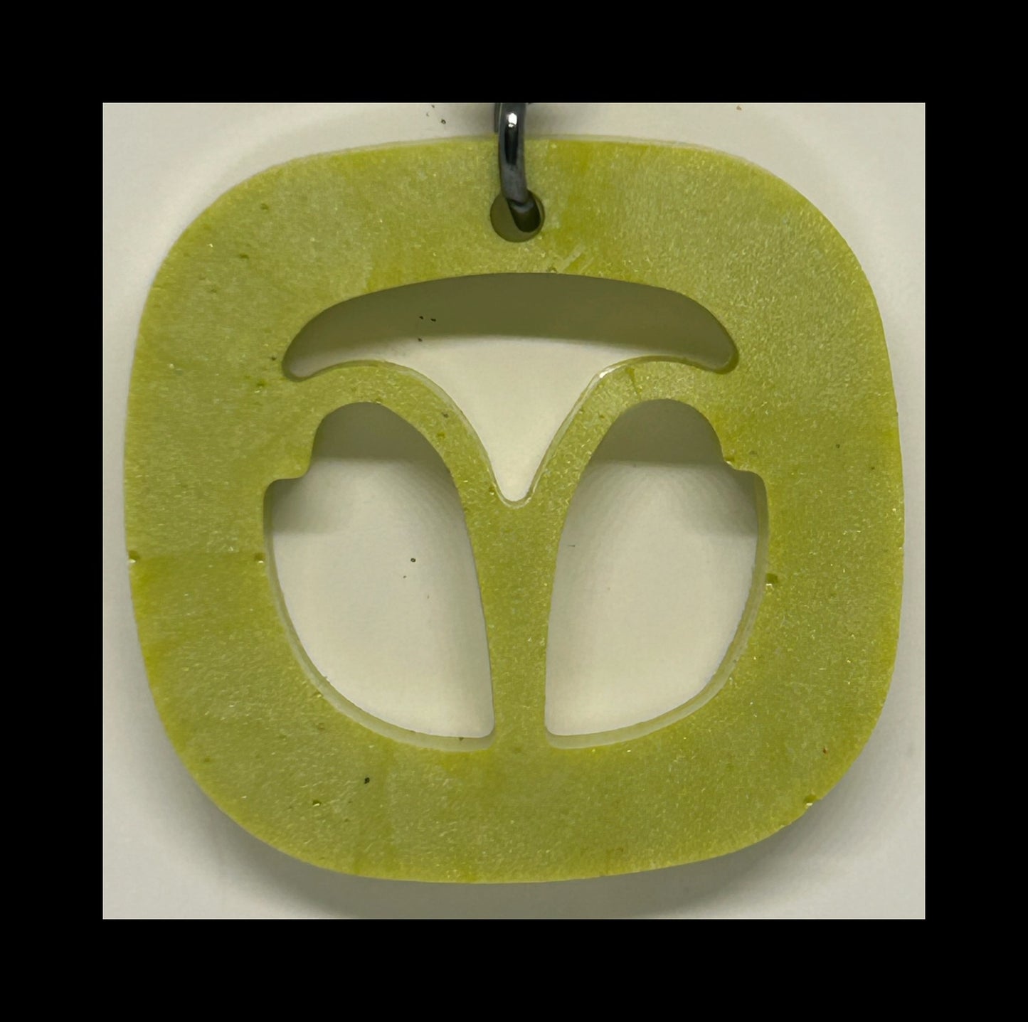 Vanilla resin zodiac keychains