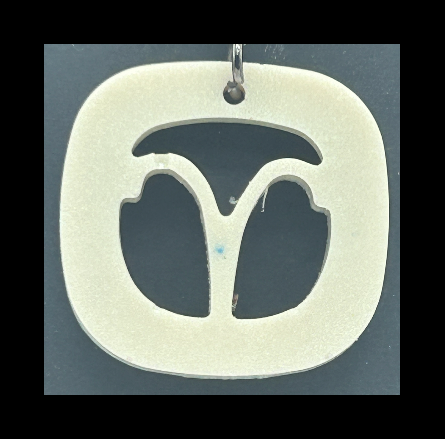 Linen resin zodiac keychains