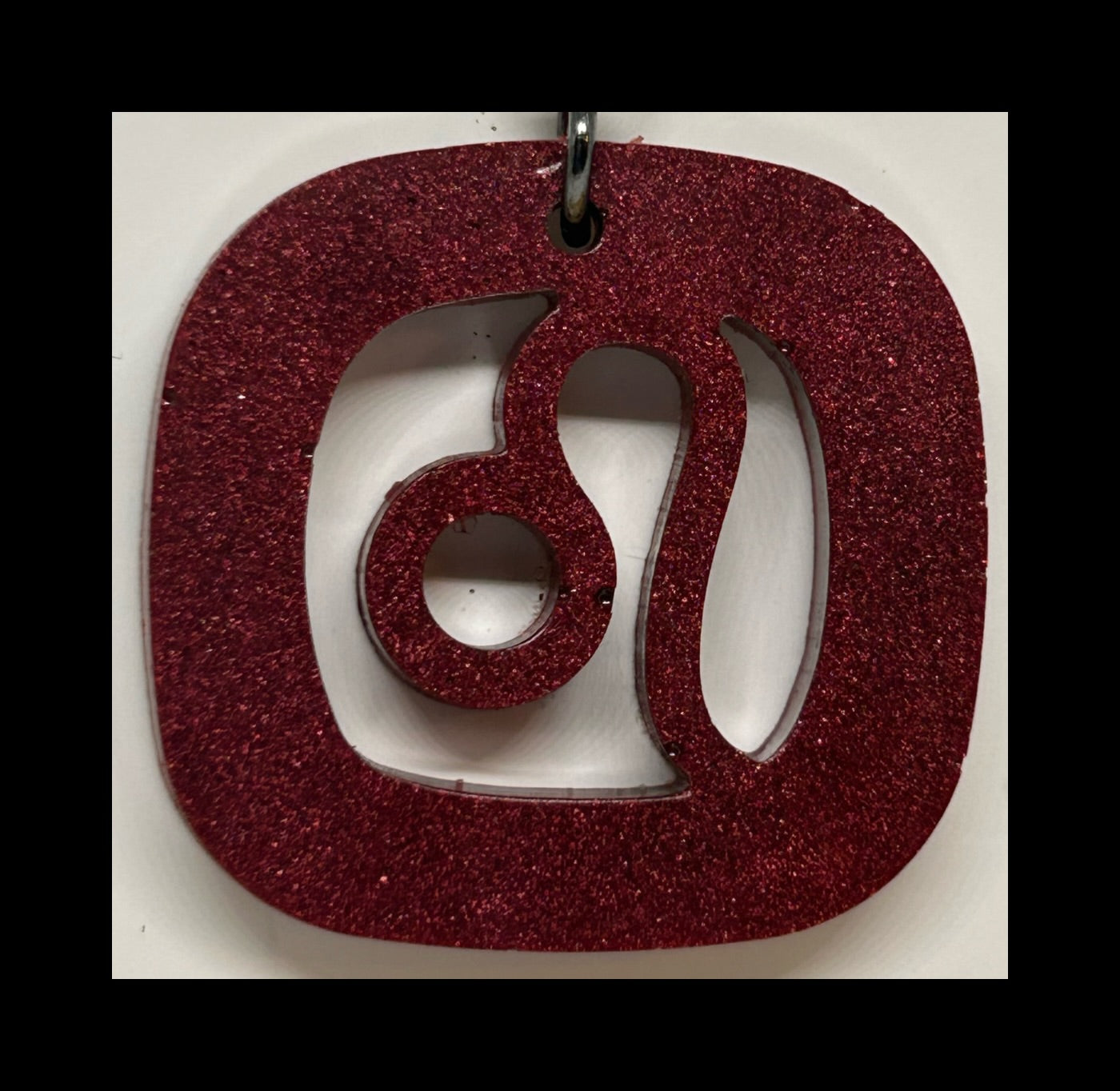 Old wine resin zodiac keychains