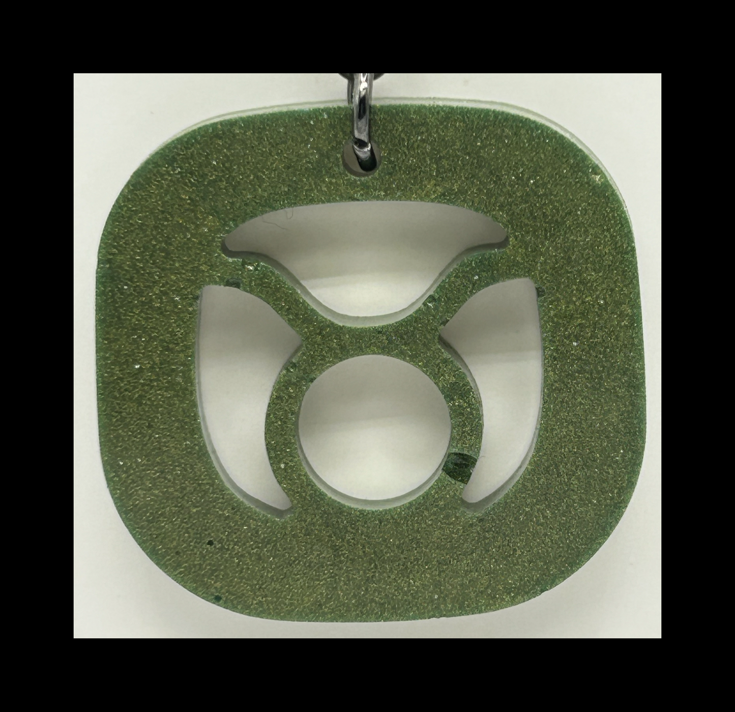 Basil resin zodiac Keychains