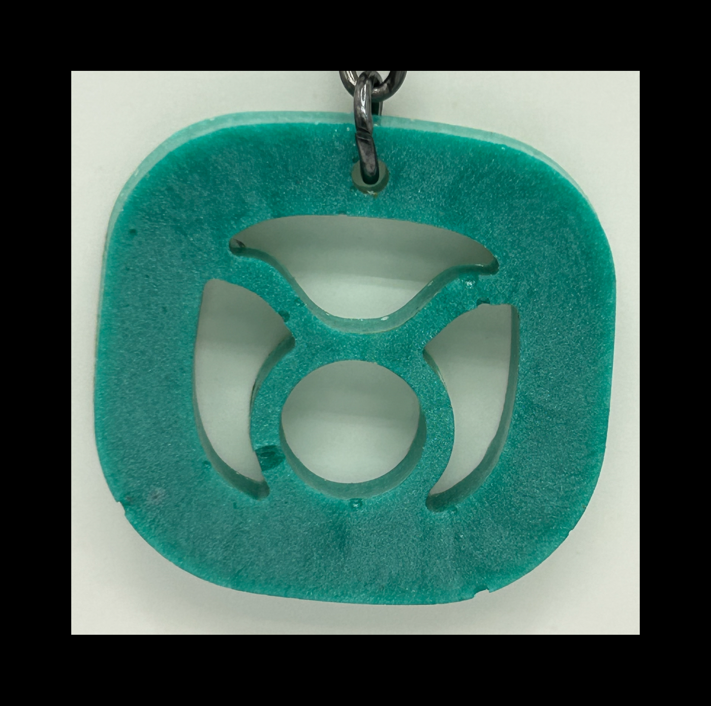 Tropical water resin zodiac Keychains
