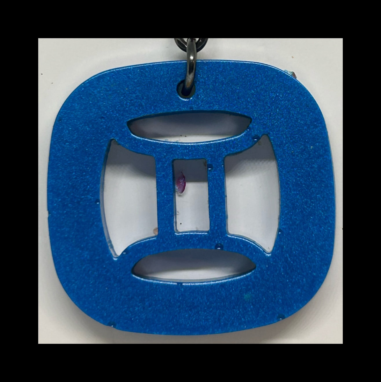Cloud dream resin zodiac keychains