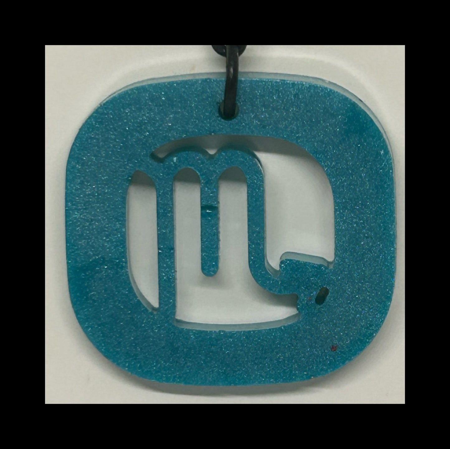 Maya resin zodiac Keychains