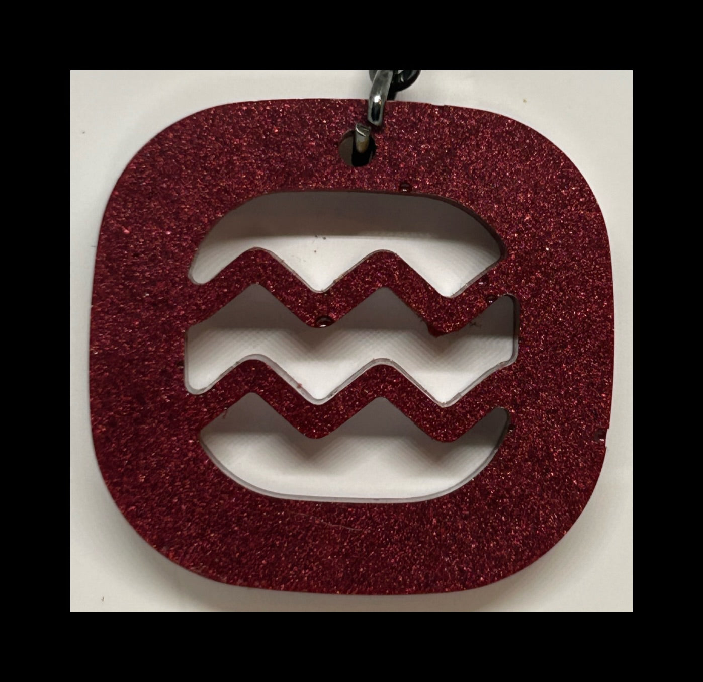 Old wine resin zodiac keychains