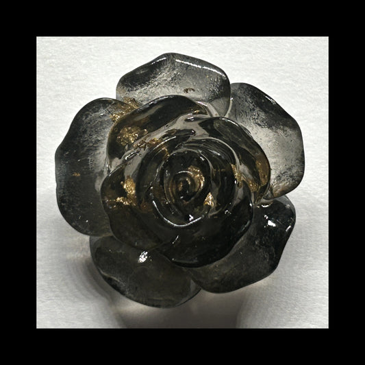 Black rose pins