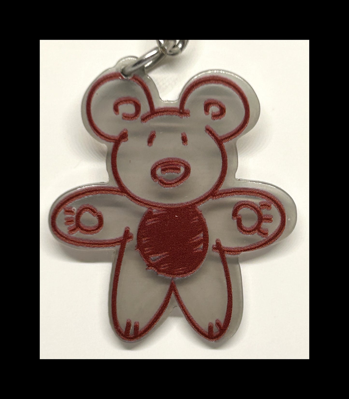 Acrylic animal keychains