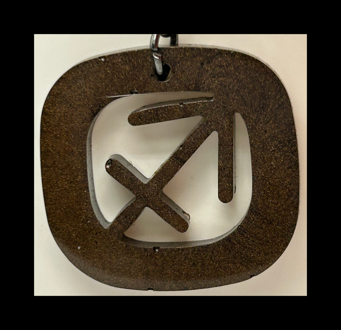 Dark sugar resin zodiac keychains