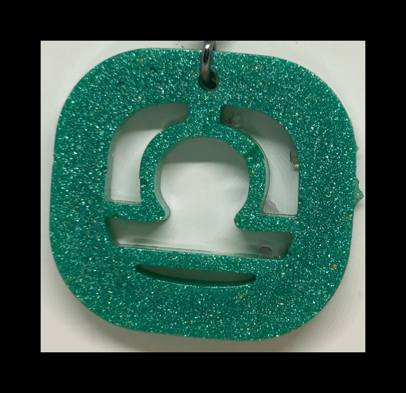 Juniper resin zodiac keychains