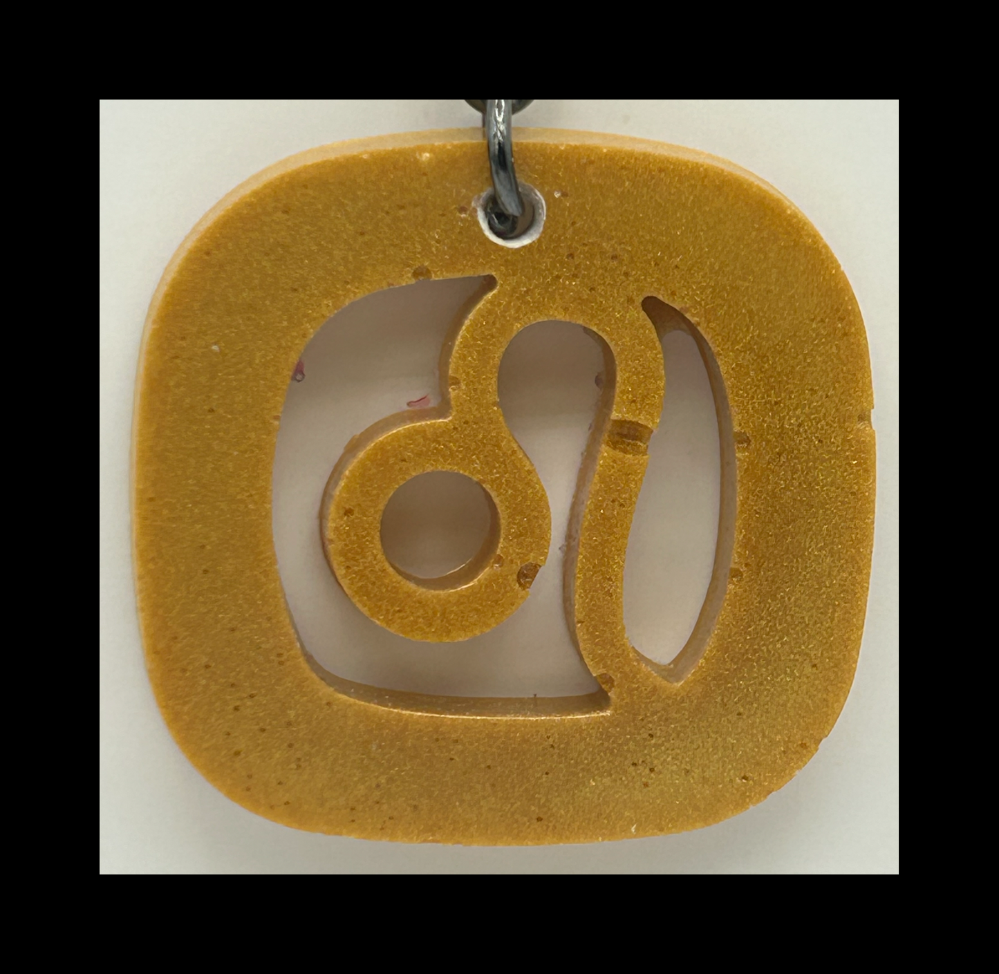 Sun kissed resin zodiac Keychains