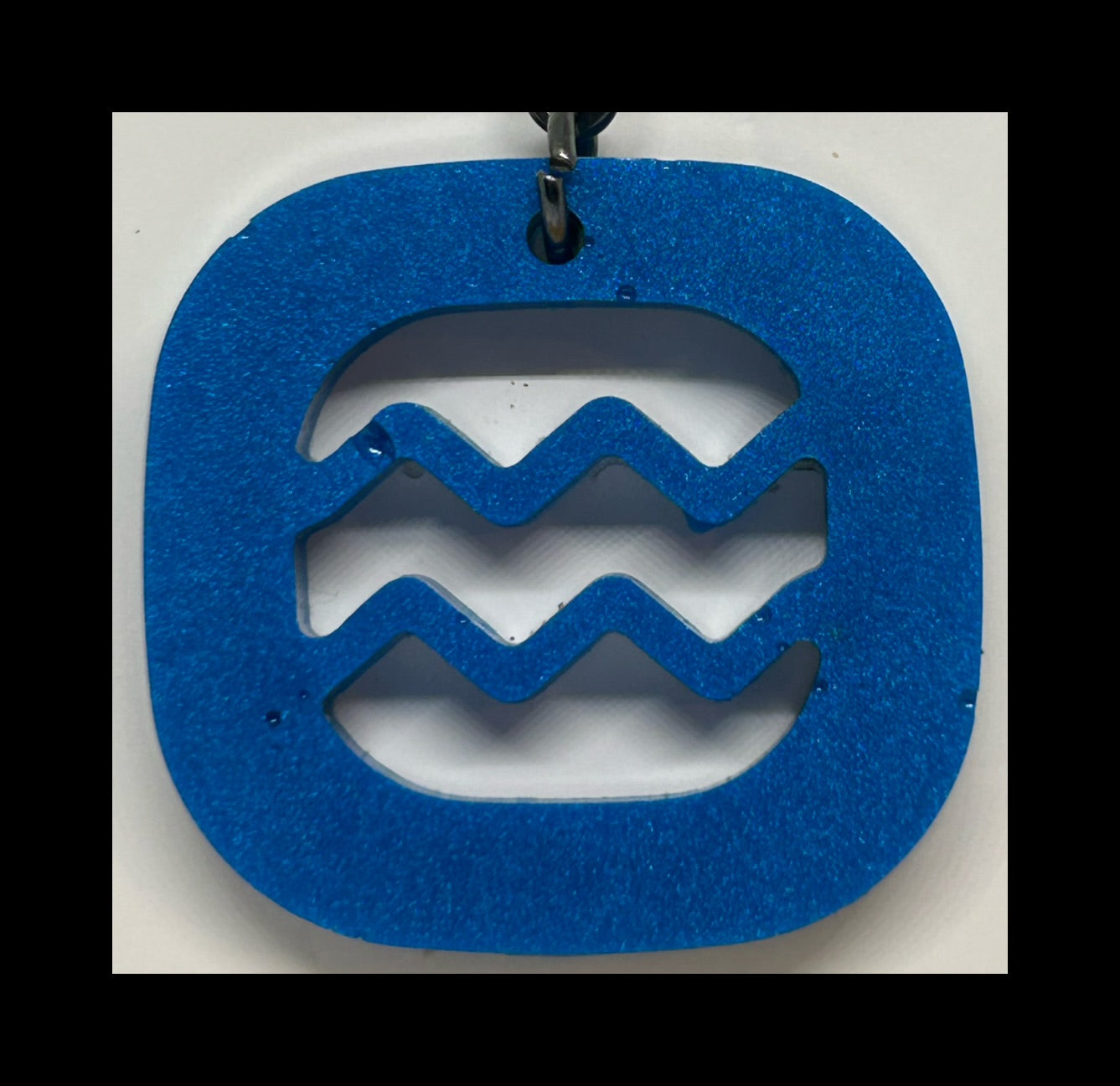 Cloud dream resin zodiac keychains