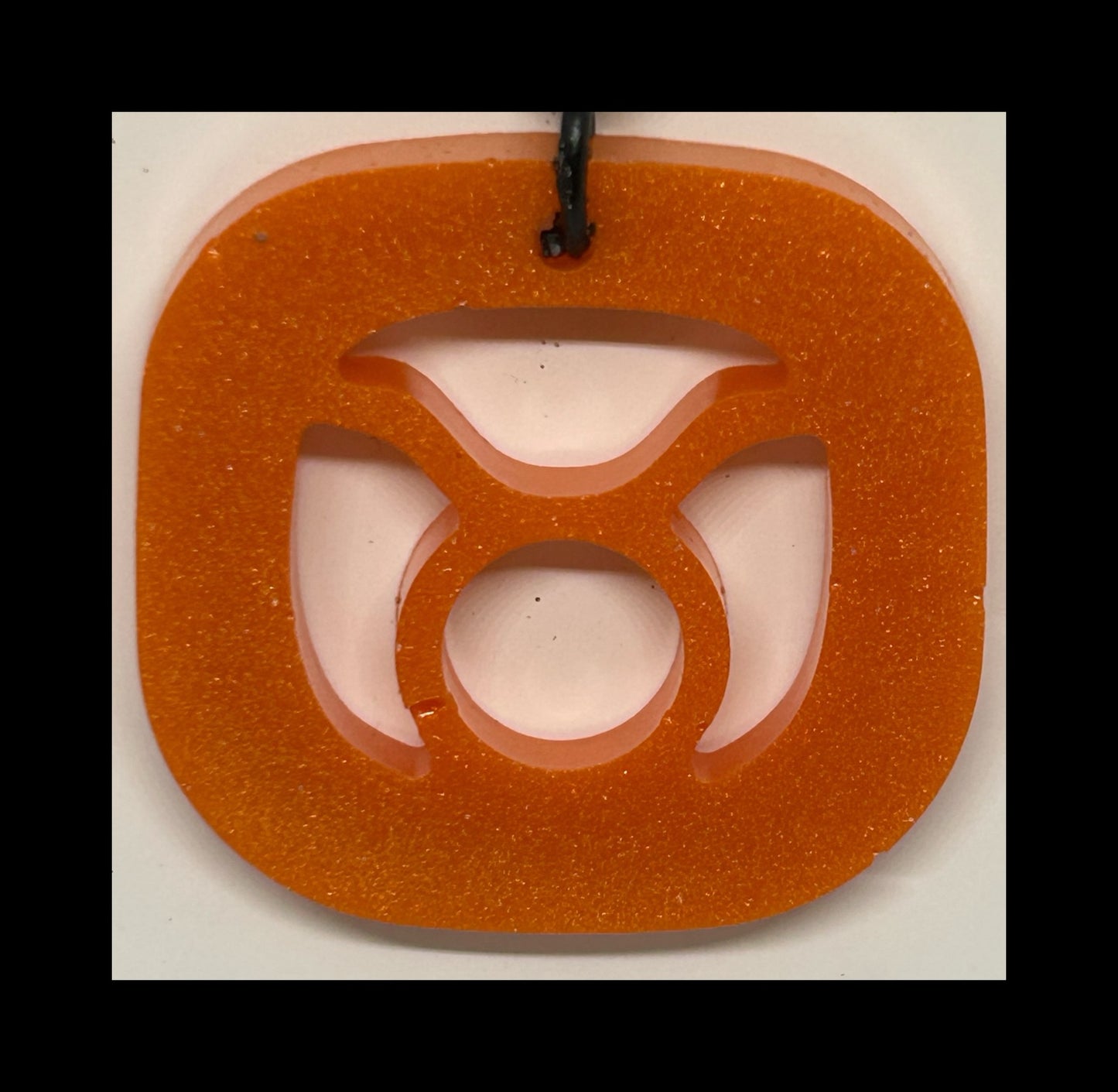 Fire resin zodiac Keychains
