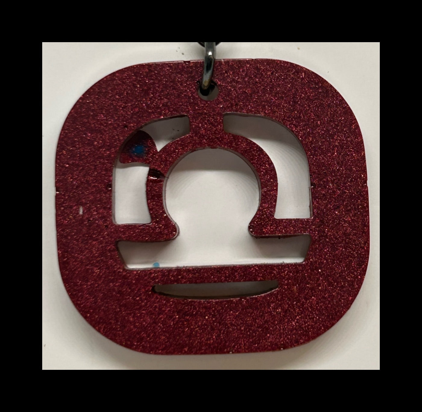 Old wine resin zodiac keychains