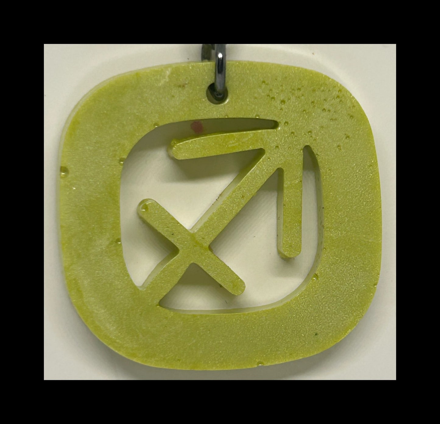 Vanilla resin zodiac keychains