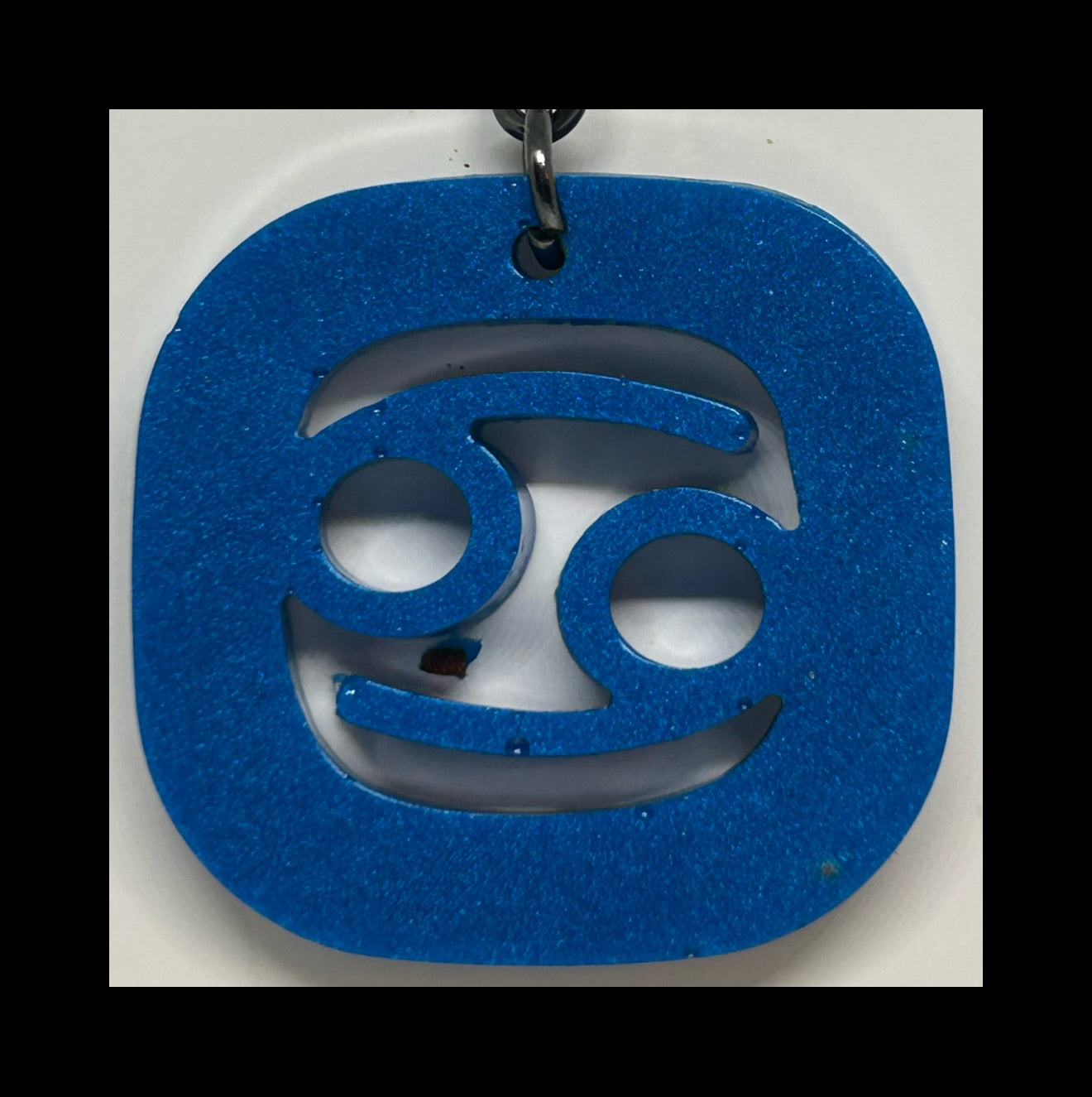 Cloud dream resin zodiac keychains