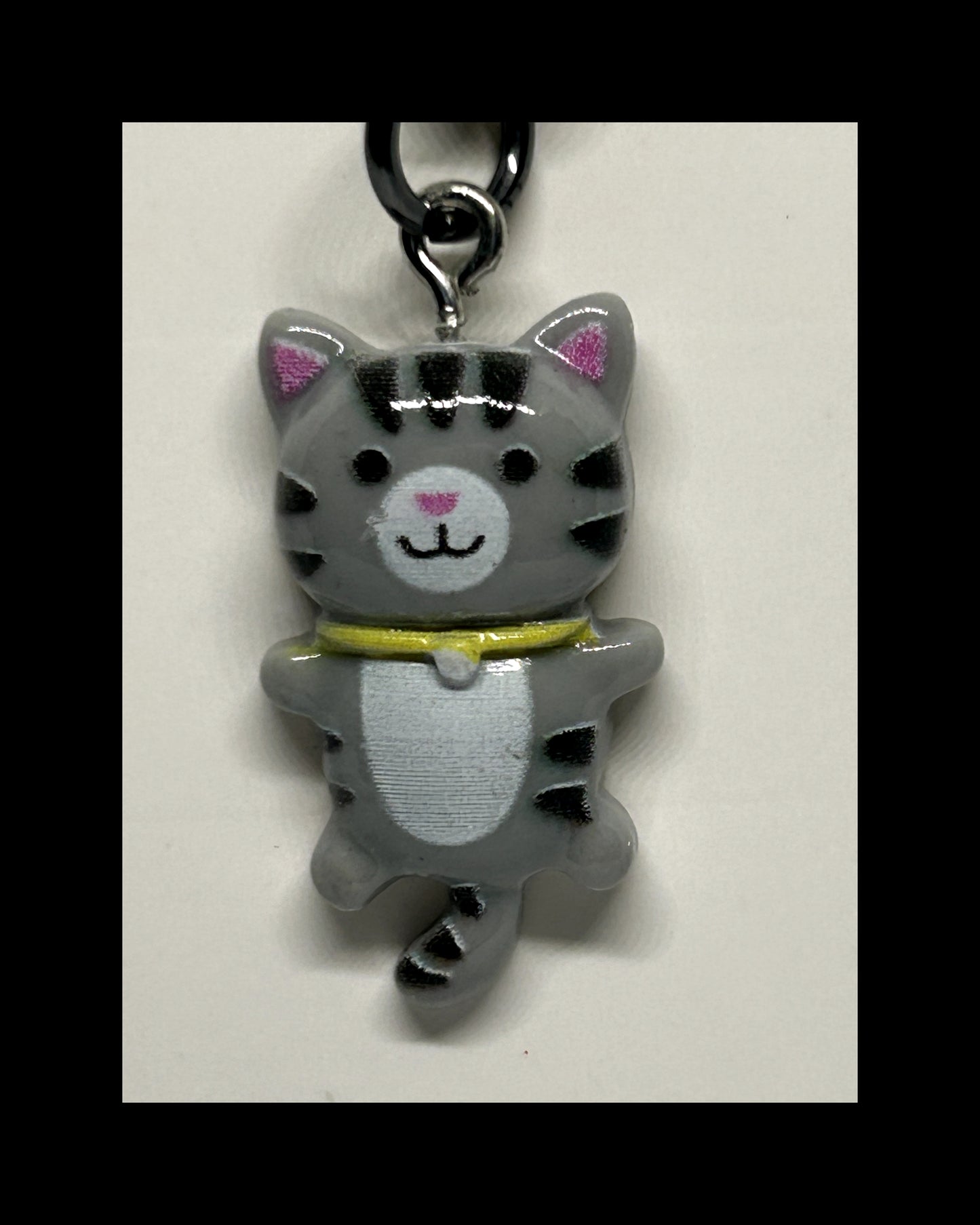 3D cat keychains