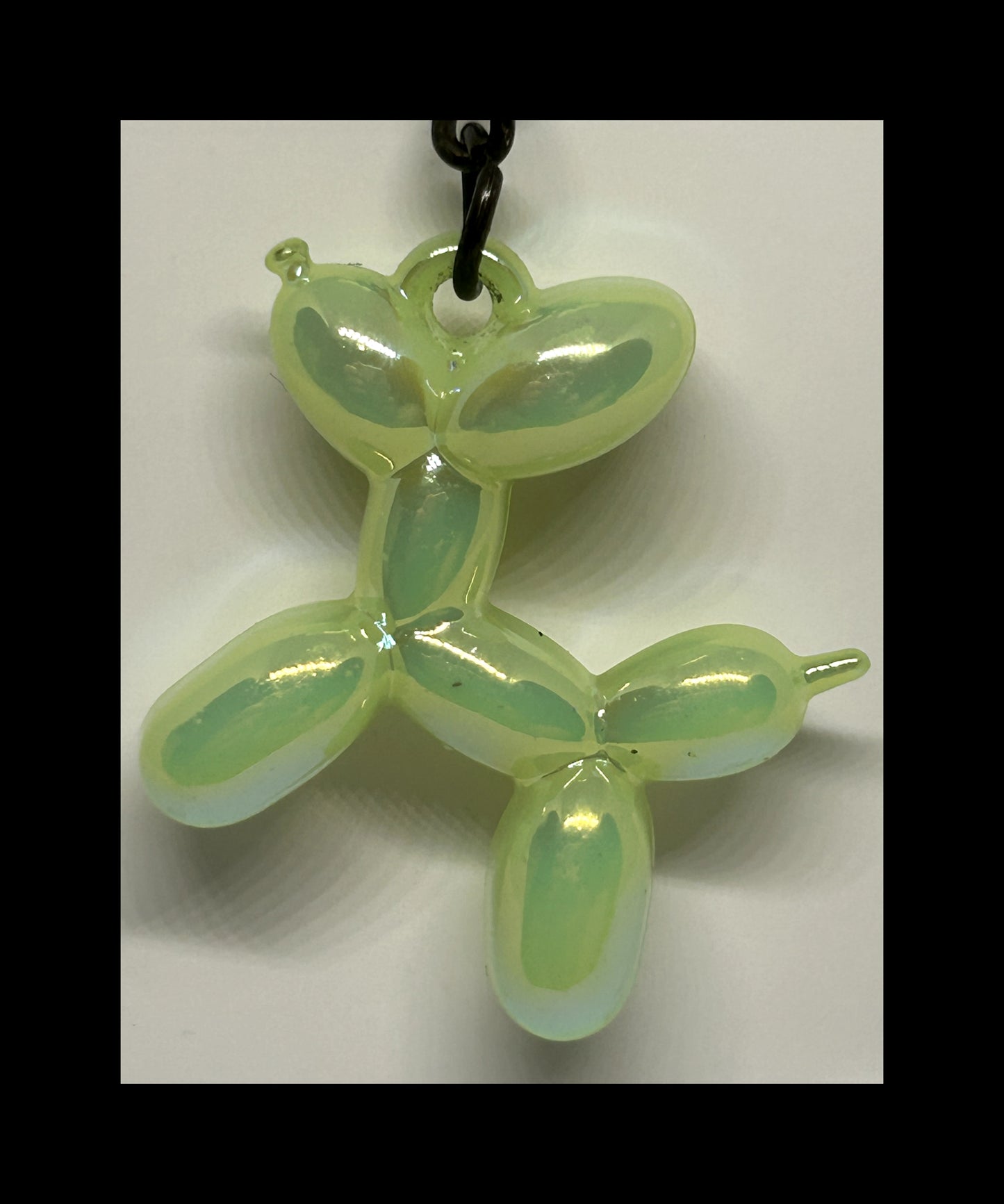 Baby balloon dog keychains