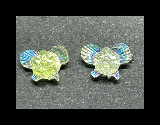 Butterfly stud earrings