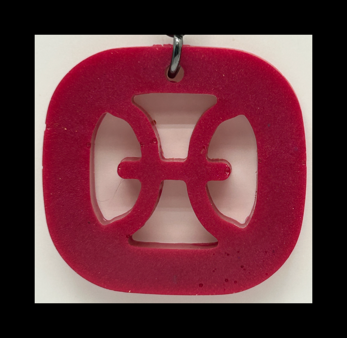 Deep toreador red zodiac keychains