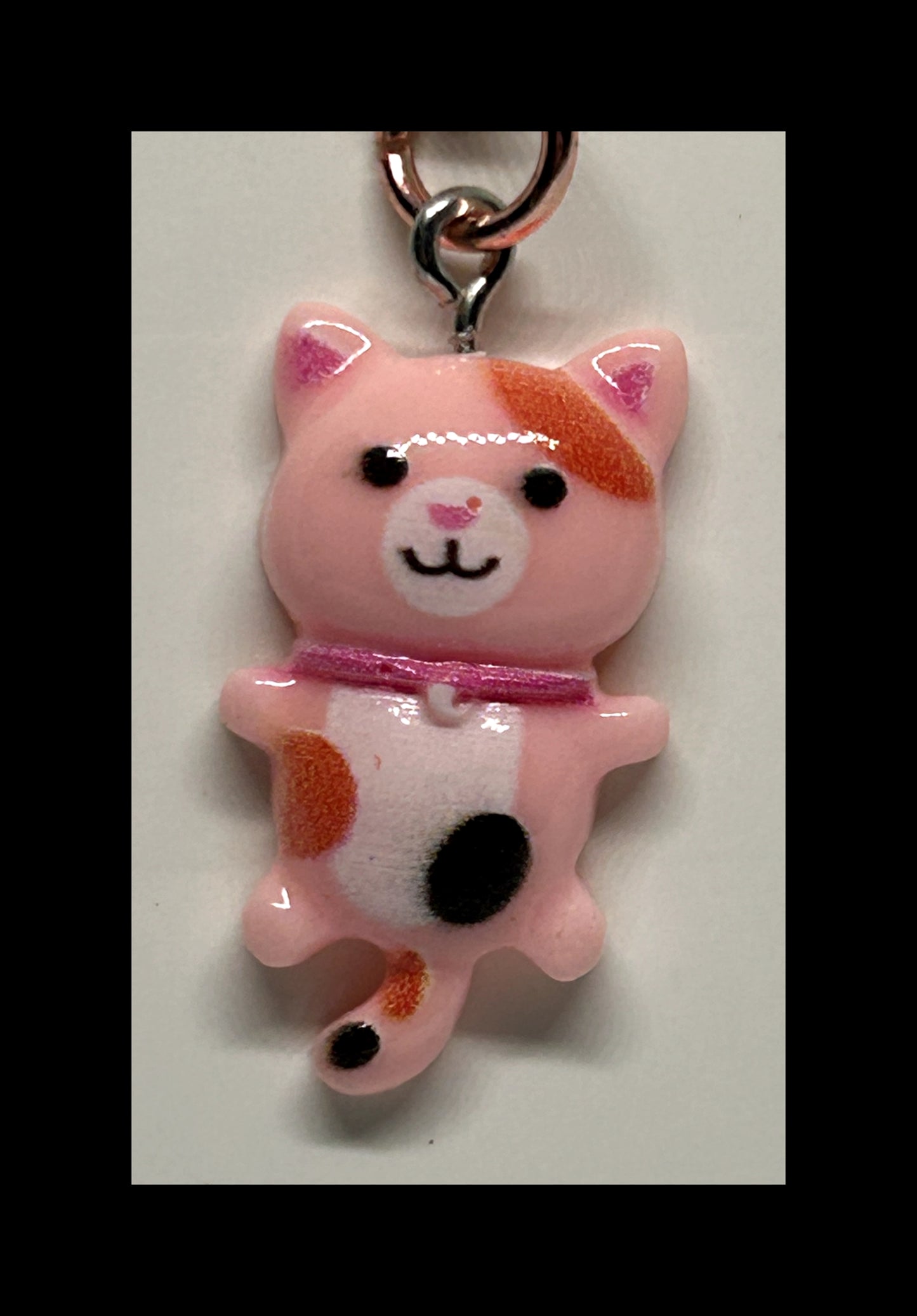 3D cat keychains