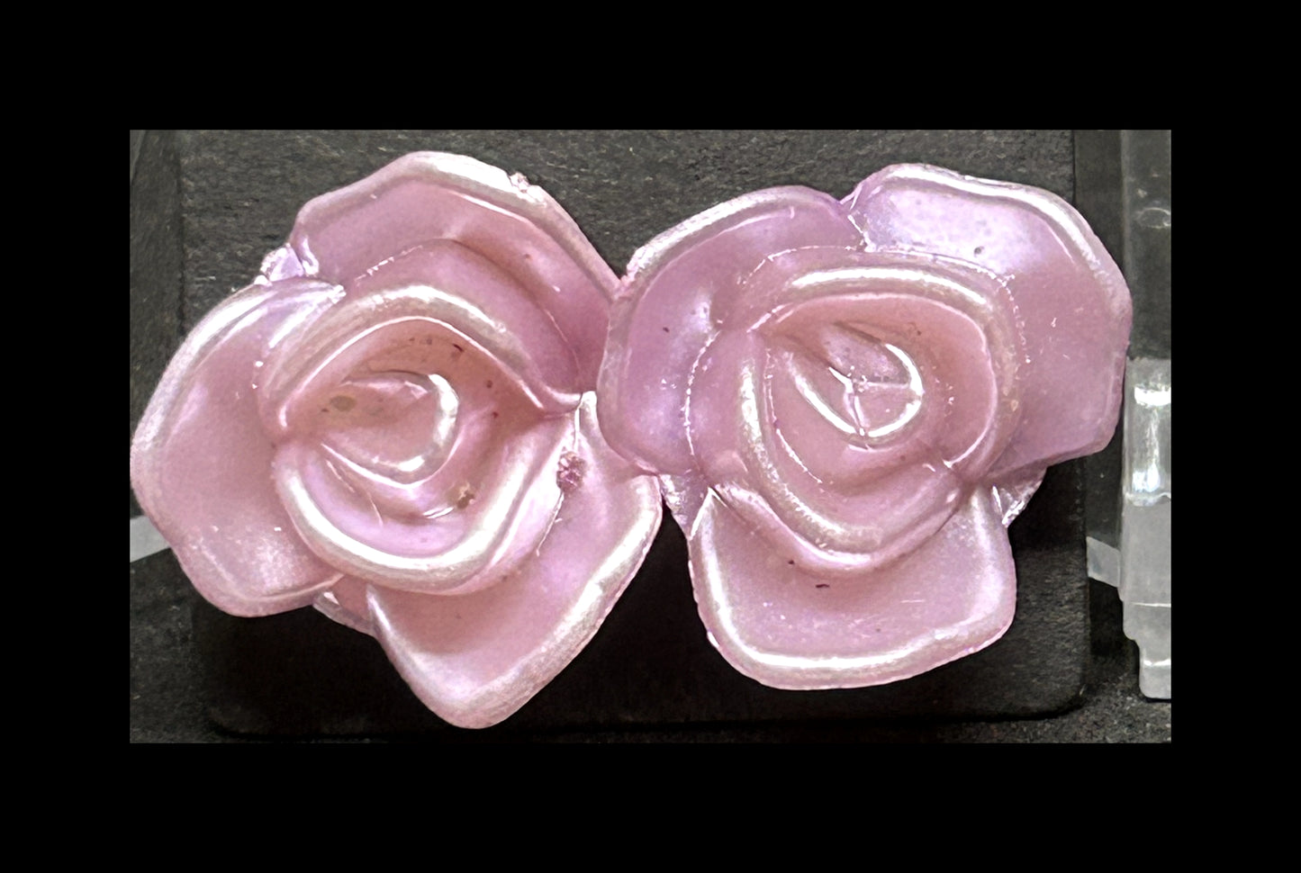 Misc floral stud earrings