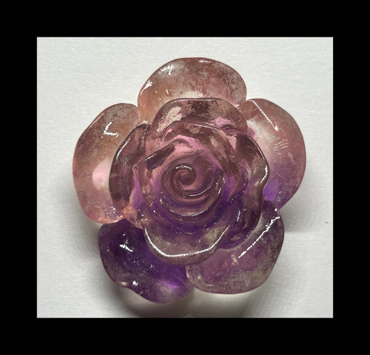 Purple rose pins