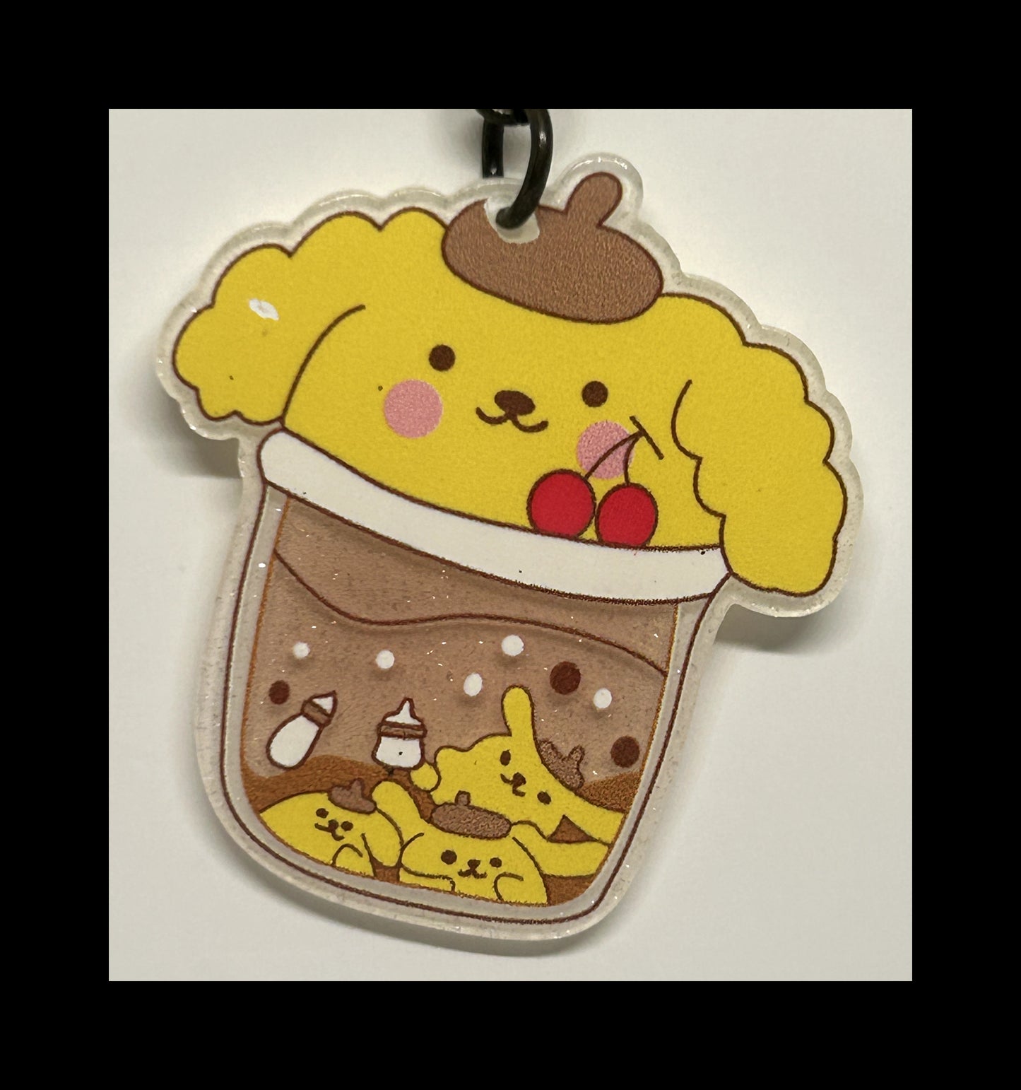 Acrylic animal keychains