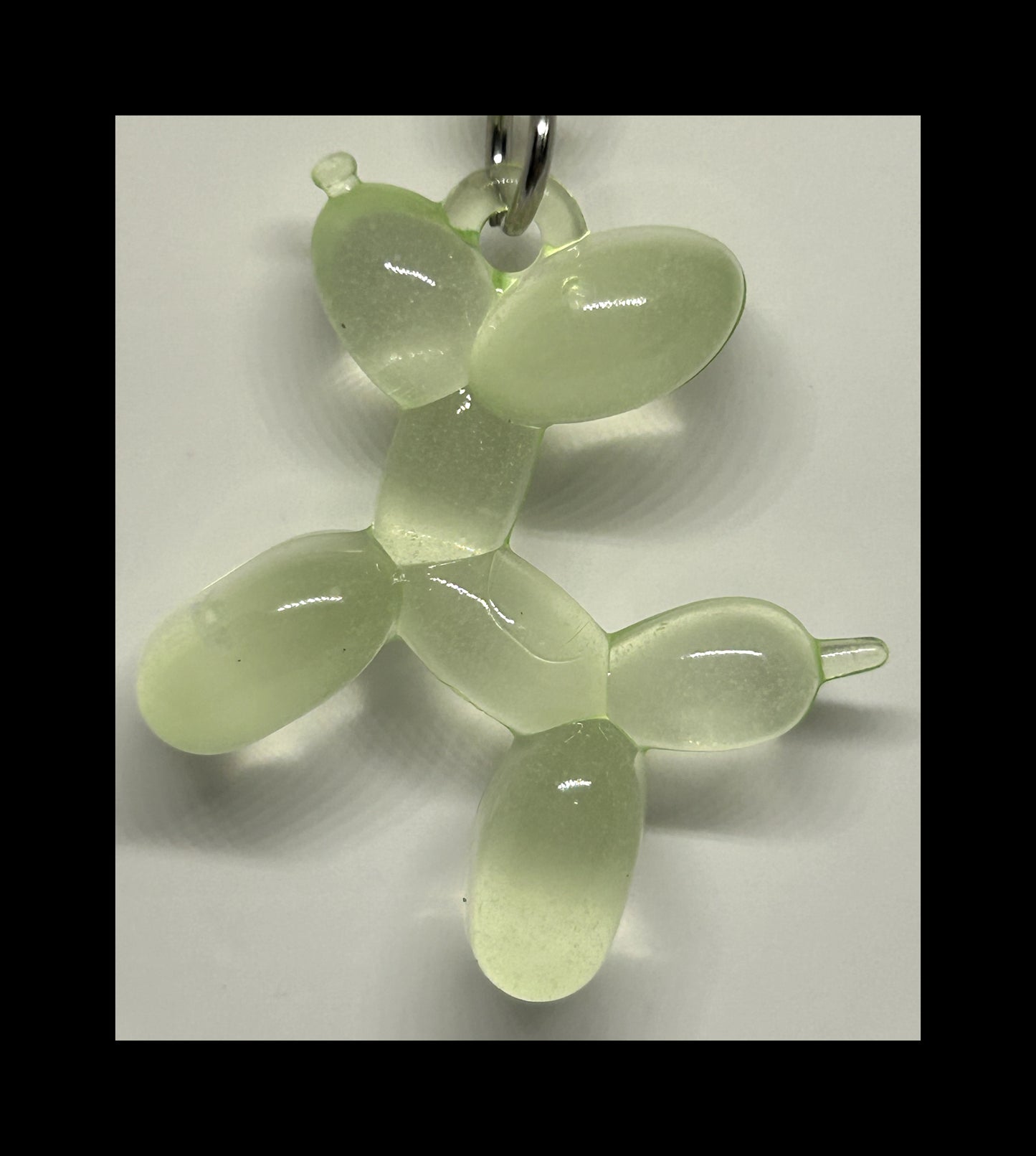 Baby balloon dog keychains