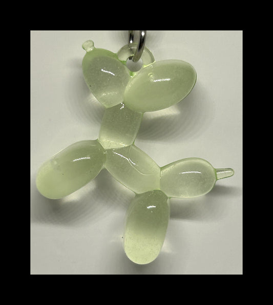 Baby balloon dog keychains